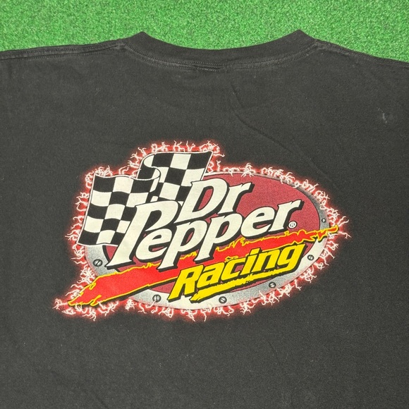 Vintage Dr Pepper Racing XL Graphic Soda Pop Promo T Shirt - Picture 2 of 8